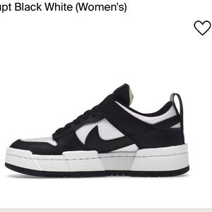 Nike Dunk Disrupt (Women’s) Black White Sneakers